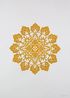 Flowers Mustard Yellow by Anila Quayyum Agha contemporary artwork Works on Paper