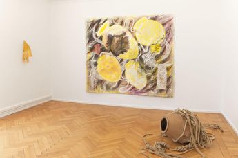 Contemporary art exhibition Dan Lie Remains Remembering at Barbara Wien Berlin Germany