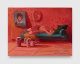 On the Couch by Lisa Yuskavage contemporary artwork painting