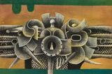 Untitled 3 drawing for wall relief sculptures by Sydney Kumalo contemporary artwork works on paper drawing