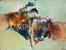 Composition 2017 by Chuang Che contemporary artwork Painting