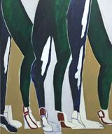Leggings 1 by Anastasia Bay contemporary artwork painting