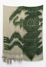 The Tourist Revisited by Mark Corfield-Moore contemporary artwork textile