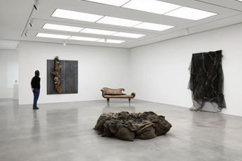 Contemporary art exhibition David Hammons and Jannis Kounellis David Hammons and Jannis Kounellis at White Cube New York United States