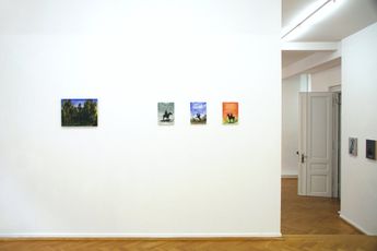 Contemporary art exhibition Stefan a Wengen Relics at Bernhard Knaus Fine Art Frankfurt Germany