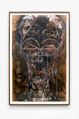 Untitled by Huma Bhabha contemporary artwork mixed media