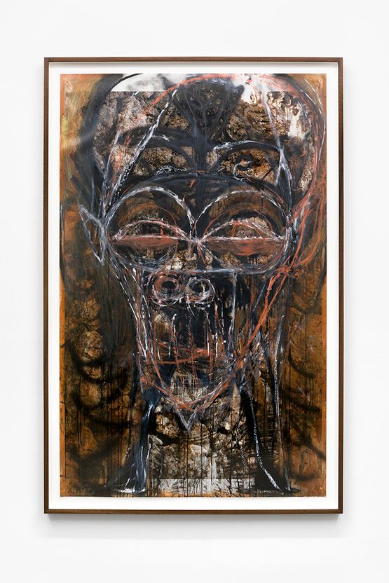Untitled by Huma Bhabha contemporary artwork Mixed Media