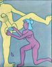 Menguris Shaving by I Gusti Ayu Kadek Igak Murniasih contemporary artwork Painting