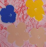 Flowers 1170 by Sunday B. Morning  Andy Warhol contemporary artwork print