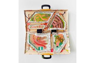 Contemporary art exhibition Mike Cloud Suitcase Portraits at Thomas Erben Gallery New York United States