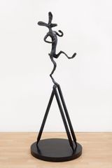 The Cricketer by Barry Flanagan contemporary artwork sculpture