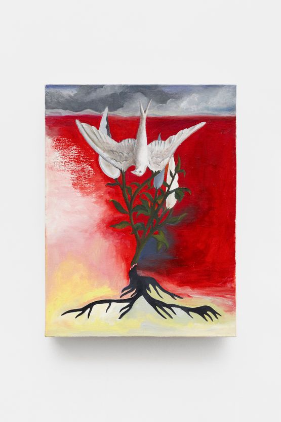 Florescer by Anna Livia Taborda Monahan contemporary artwork Painting