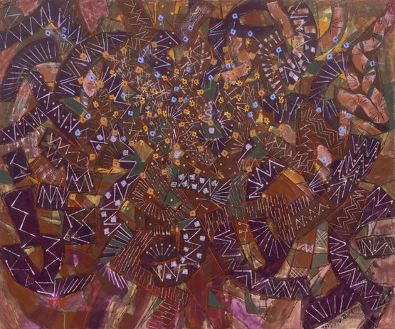 Waves of Joy 2025-8 by Kim Yun Shin contemporary artwork Painting