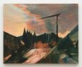 Construction Site Landscape by Xiao Jiang contemporary artwork Painting
