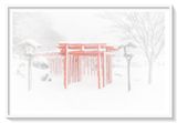 Inari Tohuku Japan by Ulana Switucha contemporary artwork print
