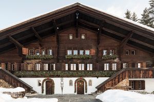 Hauser  Wirth contemporary art gallery in Gstaad Switzerland