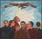 Eyes of Our Eyes by Ania Hobson contemporary artwork painting