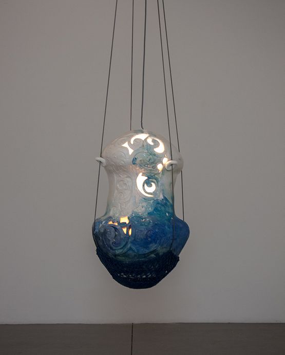 Merlin by Michelle Ussher contemporary artwork Sculpture