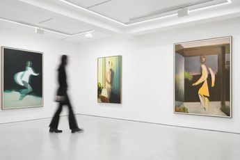 Contemporary art exhibition Jonathan Wateridge Vanishing Point at GRIMM London United Kingdom