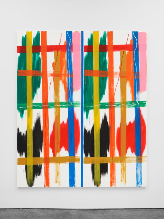Untitled by Bernard Piffaretti contemporary artwork Painting