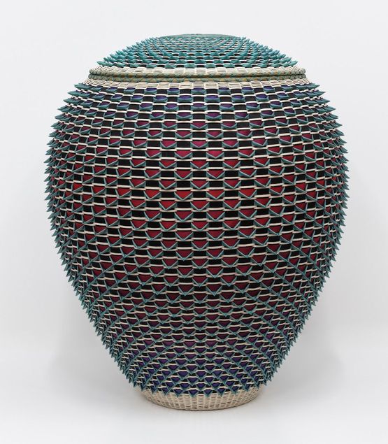 Twilight by Jeremy Frey contemporary artwork Textile