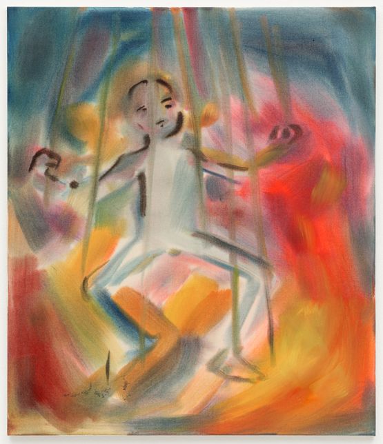 Re entry by Sophie Von Hellermann contemporary artwork Painting