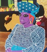 Church Mudda by Cydne Jasmin Coleby contemporary artwork drawing painting works on paper