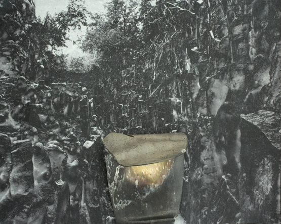 Der Tiefenglanz Fountain by Der Tiefenglanz - Gavin Hipkins and Karl Fritsch contemporary artwork Print