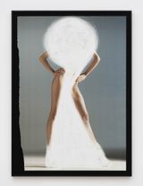 Keyhole by Amie Dicke contemporary artwork print works on paper