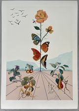 Flordali II by Salvador Dali contemporary artwork print