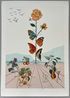 Flordali II by Salvador Dali contemporary artwork Print