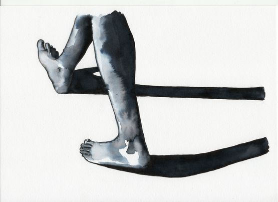 Falling Lessons by Ben Rivers contemporary artwork Works on Paper