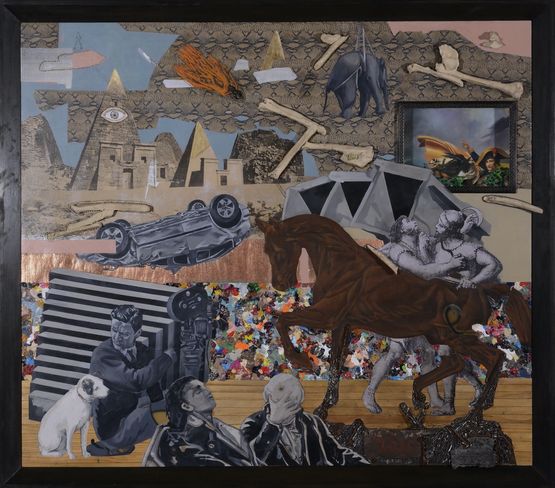Behind the Scenes of End of Civilization 7 by Kawayan De Guia contemporary artwork Works on Paper