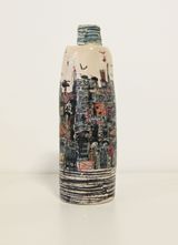 Bottle with a Hole by Zena Assi contemporary artwork sculpture