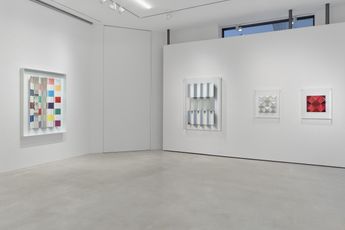 Contemporary art exhibition Christian Megert New Works at SETAREH Dusseldorf Germany