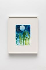 Paisagem ao luar Landscape at Moonlight by Tiago Mestre contemporary artwork works on paper