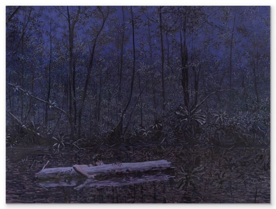 The Watch by Bruno Gadenne contemporary artwork Painting