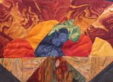 Still Life Marble Fabric by Jann Haworth contemporary artwork sculpture