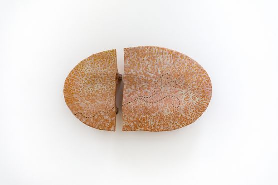 Blown across the divide by Liz Larner contemporary artwork Sculpture