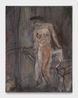 Nude Holding a Cloth II by Janice Nowinski contemporary artwork Painting