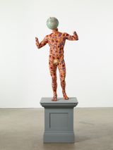 Diadumenos by Yinka Shonibare CBE RA contemporary artwork sculpture