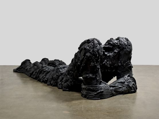 Lying Figure Mother Father by Thomas Houseago contemporary artwork Sculpture