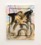 Work No. 2570 Portrait of Sam by Martin Creed contemporary artwork painting