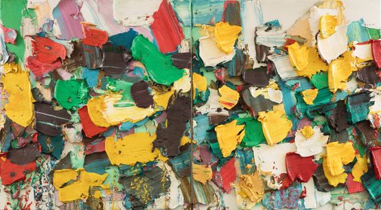 Sun by Zhu Jinshi contemporary artwork Painting