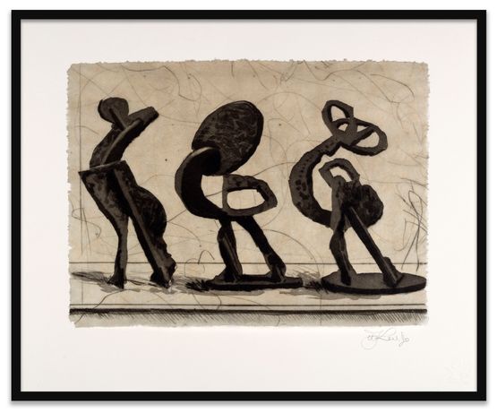 Lexicon Promenade by William Kentridge contemporary artwork Works on Paper