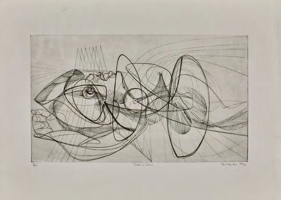 Death by Water by Stanley William Hayter contemporary artwork Works on Paper