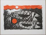 Anxiety by Austin Eddy contemporary artwork print