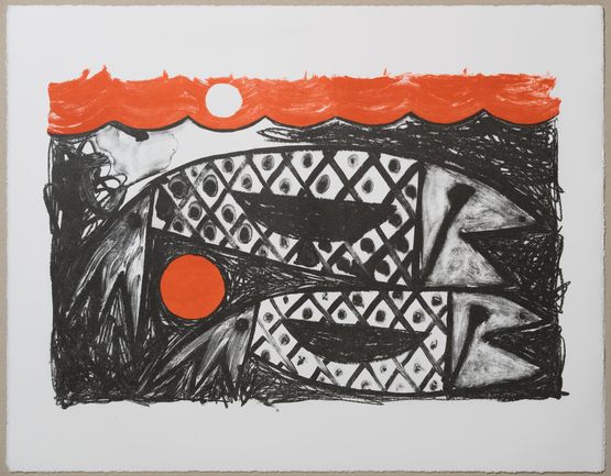 Anxiety by Austin Eddy contemporary artwork Print