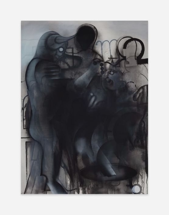 Unbedingt by Sebastian Gogel contemporary artwork Painting