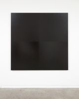 A Whole and Two Halves Black by Simon Morris contemporary artwork painting